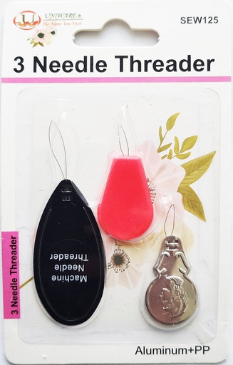 [SEW125] 3 pc Assorted Needle Threader Set (288 pcs/ctn)