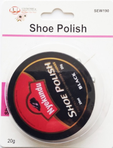 [SEW190] 25ml Black Shoe Polish (288 pcs/ctn)
