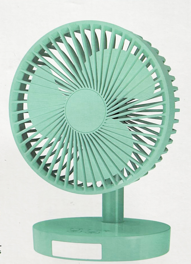 5" Rechargeable Led Mini Fan (12 pc/ctn)