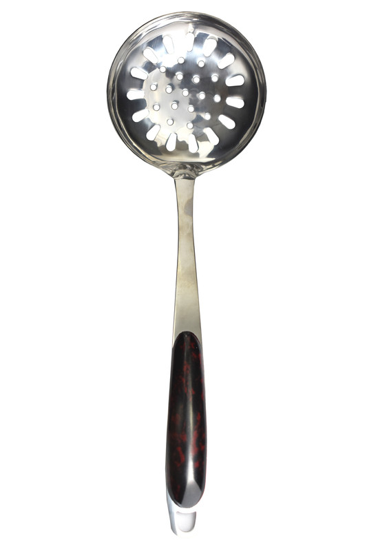13" S.S. Skimmer with Red Speckled Handle (72 pcs/ctn)