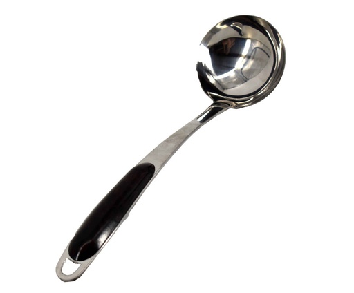 [20234] 13" S.S. Ladle with Red Speckled Handle (72 pcs/ctn)