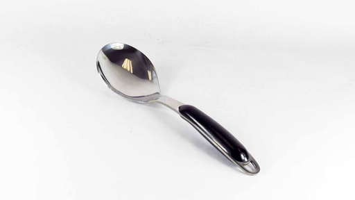 [20235] 13" S.S. Rice Spoon with Red Speckled Handle (72 pcs/ctn)
