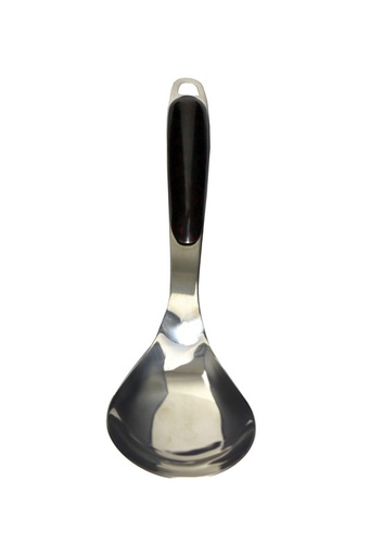 [20235] 13" S.S. Rice Spoon with Red Speckled Handle (72 pcs/ctn)