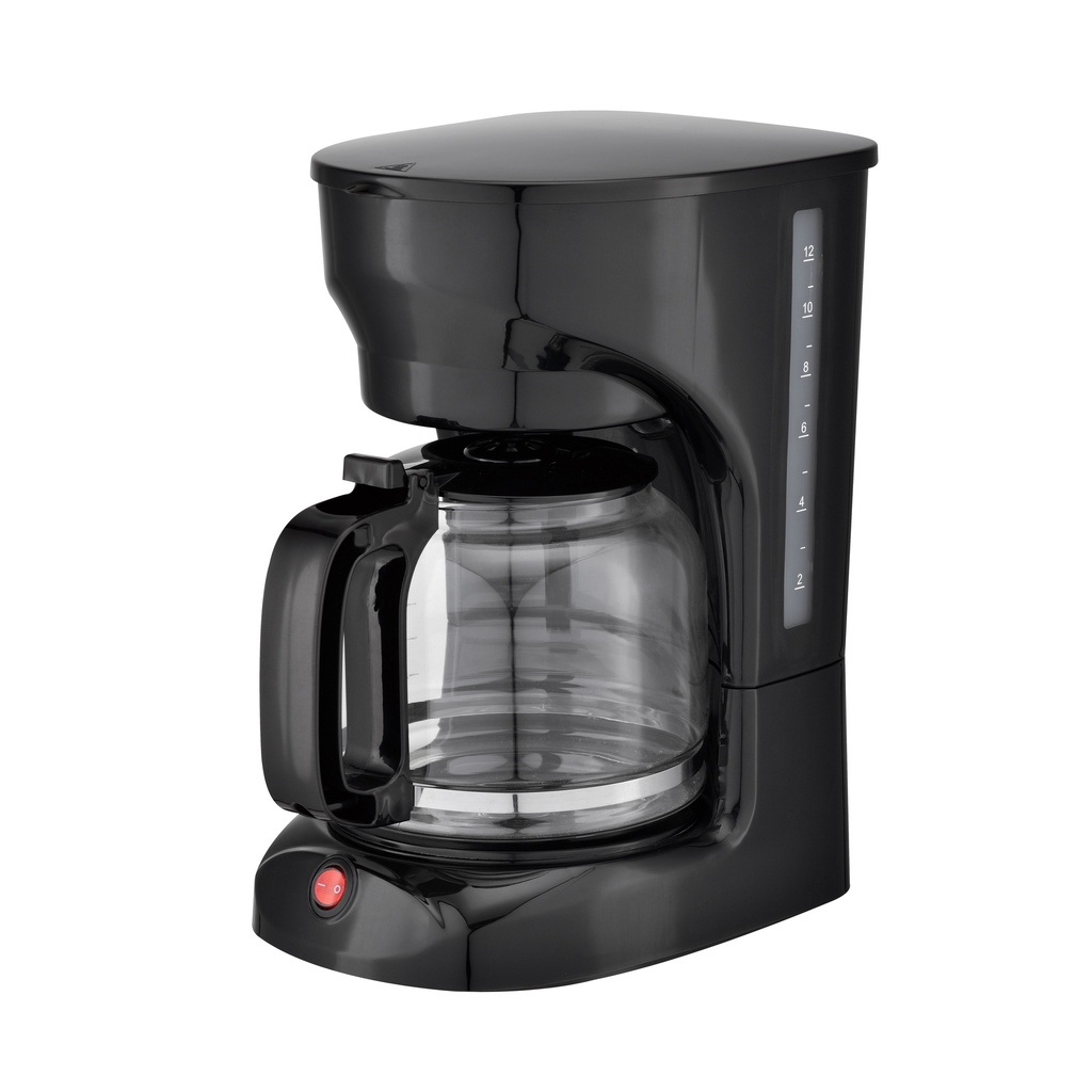 12 Cup 1800ml Coffee Maker, ETL Certified, 950W, Black(4 pc/ctn)
