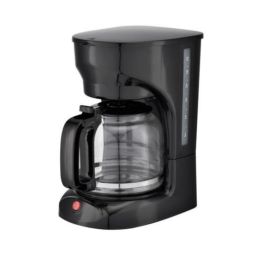 [8732BK] 12 Cup 1800ml Coffee Maker, ETL Certified, 950W, Black(4 pc/ctn)