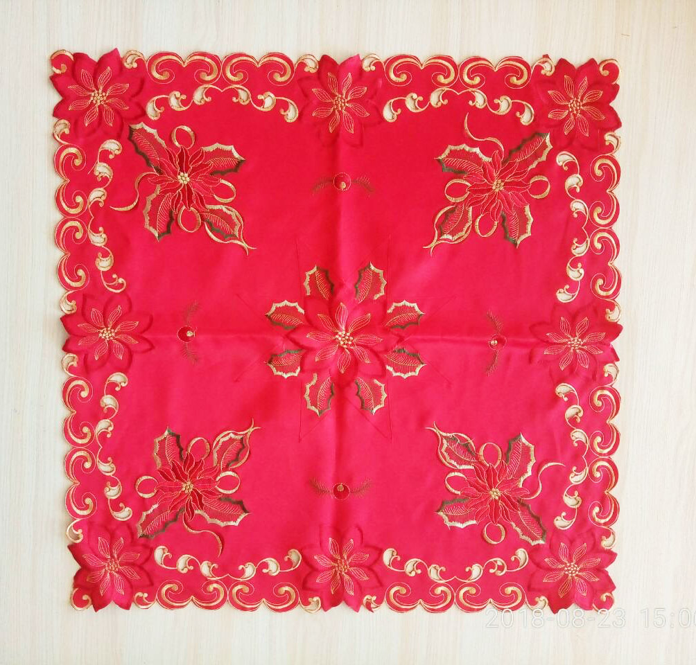 36&quot; Square Table Cloth Flower, Mixed Colors (1000 sets/ctn)