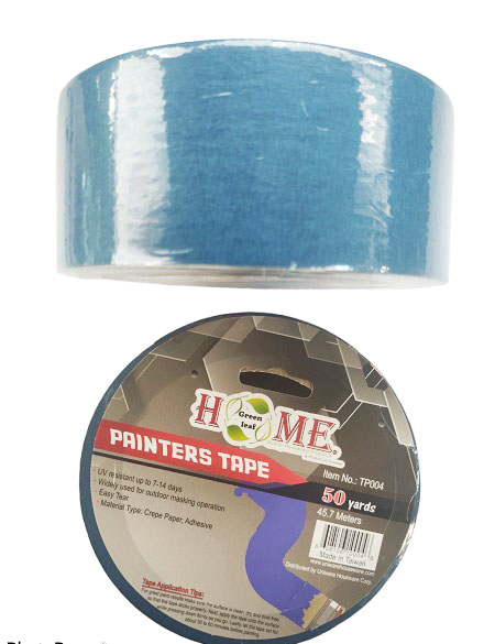 50 Yard x 2" 14 Days UV Blue Painters Tape (48 pc/ctn)