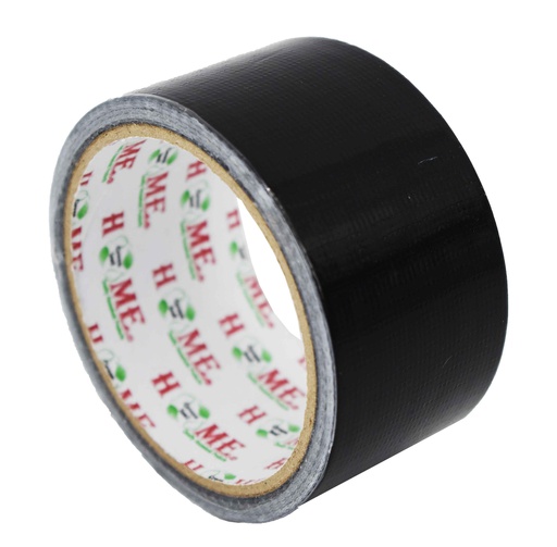 [TP015BK] 48mmx10 Yard Black Cloth Duct Tape, 48mm (72 pc/ctn)