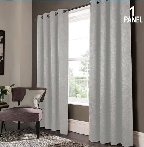 [WC53003SL] 54"x84" Ada 99% Blackout Grommet Window Curtain, 100% Polyester (12 pc/ctn)