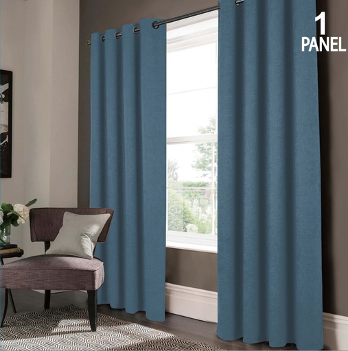 [WC53003NV] 54"x84" Ada 99% Blackout Grommet Window Curtain, 100% Polyester (12 pc/ctn)