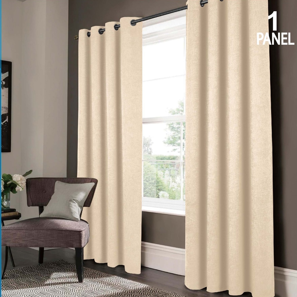 54"x84" Ada 99% Blackout Grommet Window Curtain, 100% Polyester (12 pc/ctn)