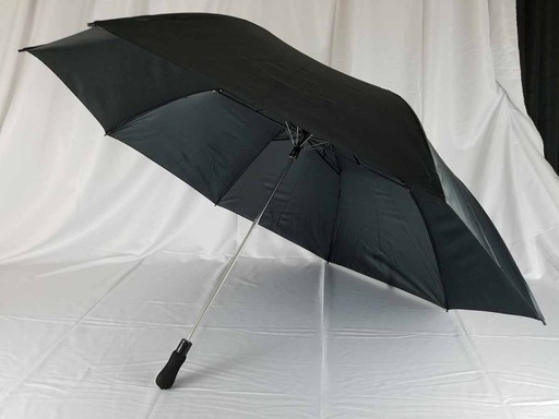 [UL2028] 28" Black 2 Section Auto Open Umbrella (24 pcs/ctn)