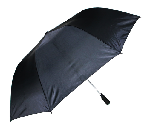 [UL2028] 28" Black 2 Section Auto Open Umbrella (24 pcs/ctn)
