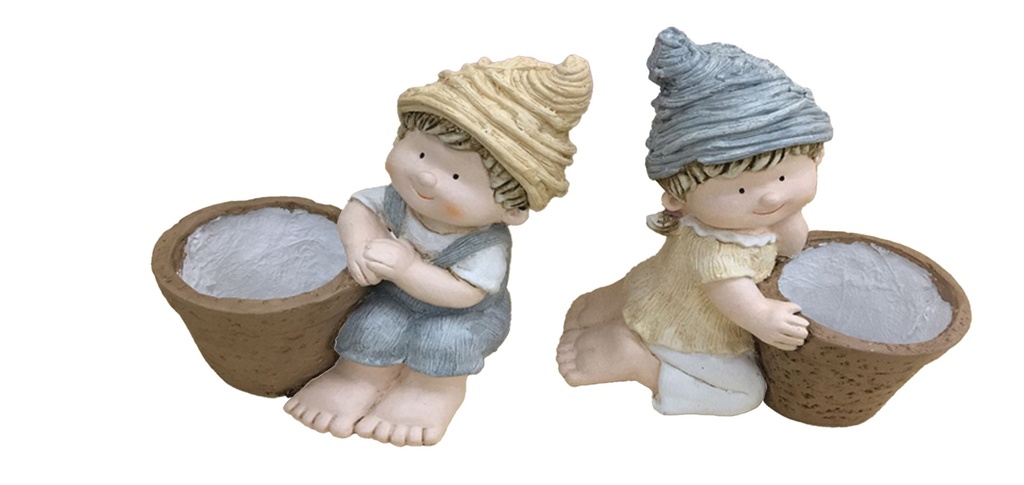 27*12*26 Stone Statue, Garden Decor (4 pc/ctn)