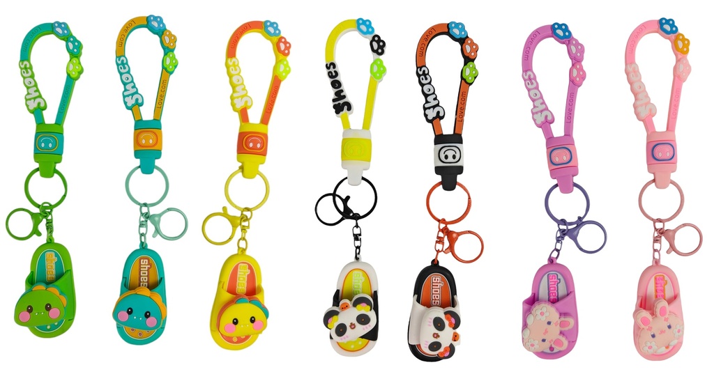 Keychain, Slipper design (300 pc/ctn)