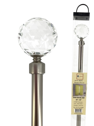 [WRR32812] 28-48" Stain Crystal Rod (10 pcs/ctn)