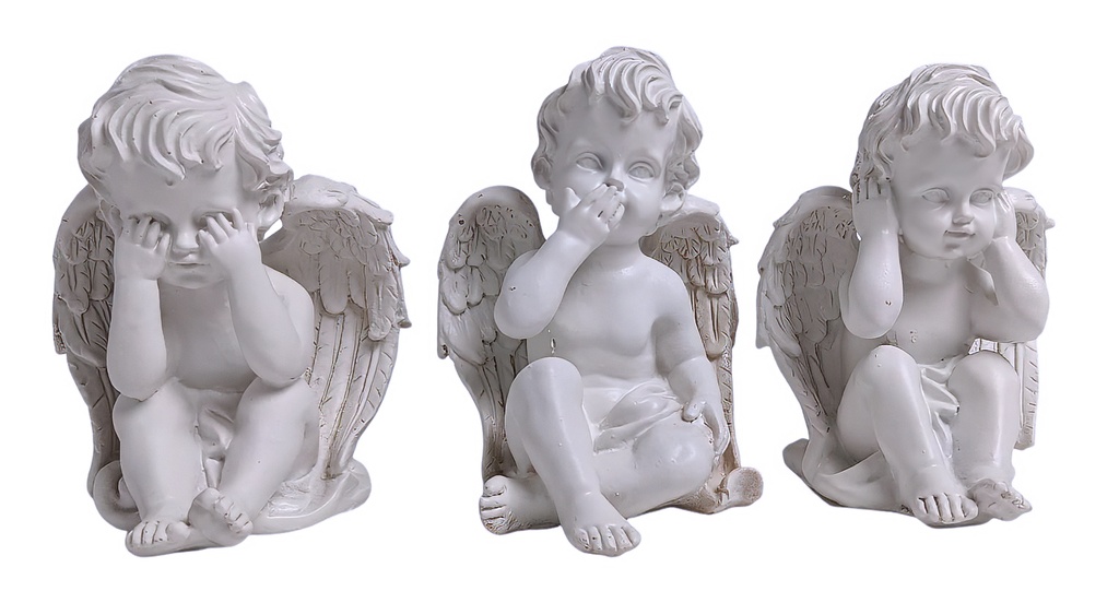 9.5*6*18cm SLEEPING ANGEL 3 pc set