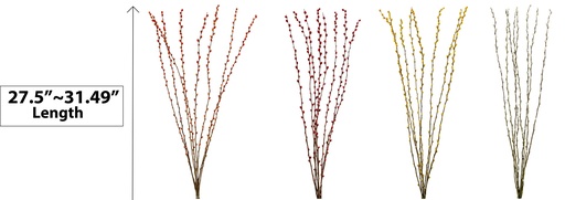 [FL9202] 8 pc Pussy Willow bundle,70~80cm (36 pc/ctn)