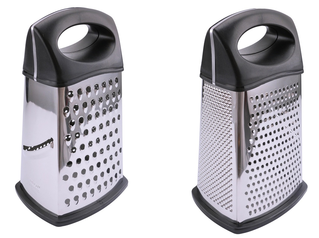 10"(24.5cm) 4 Side Stainless Steel Grater (48 pc/ctn)