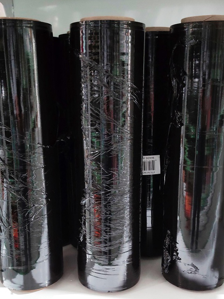 1000 Foot Black Stretch Film(4 pcs/ctn)