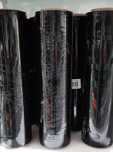 [TP890] 1000 Foot Black Stretch Film (4 pcs/ctn)