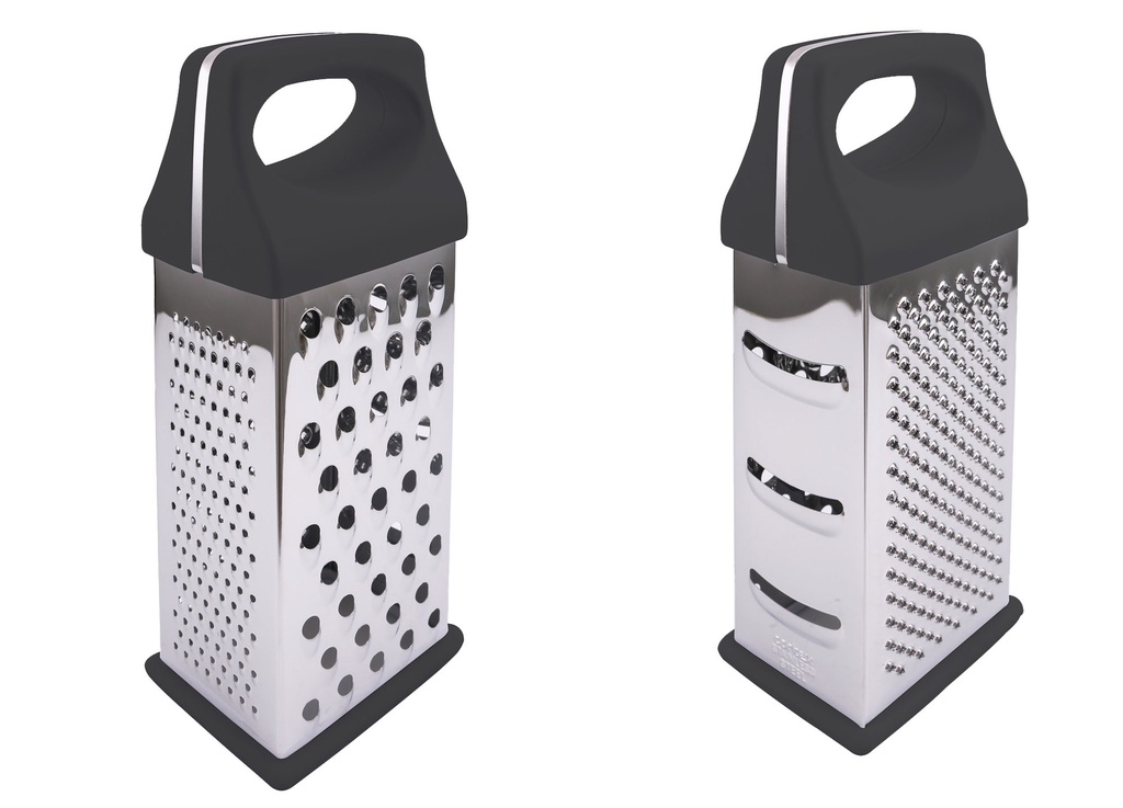 9"(23cm) 4 Side Stainless Steel Grater (48 pc/ctn)