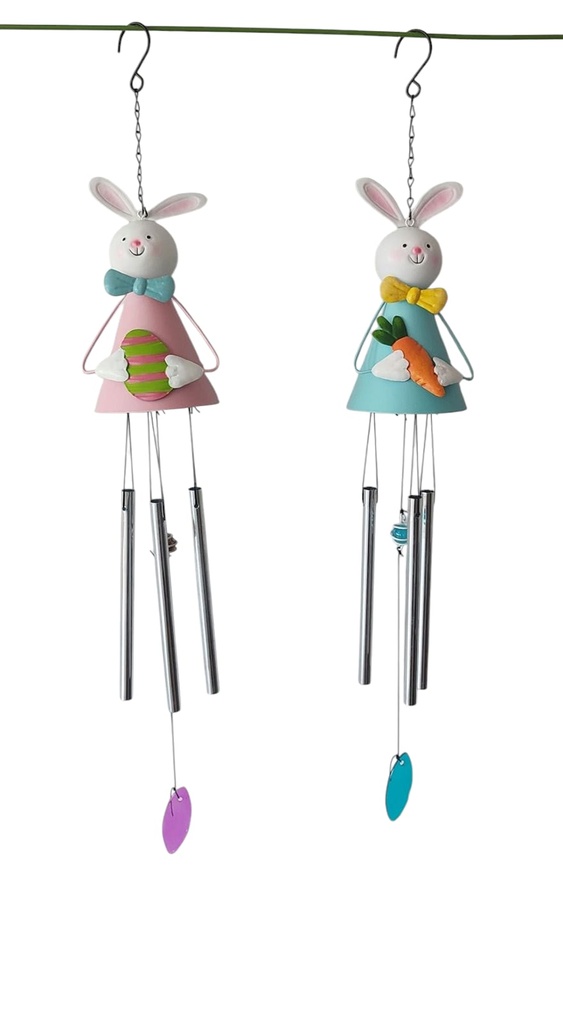 Metal Bunny Windchime (12 pcs/ctn)
