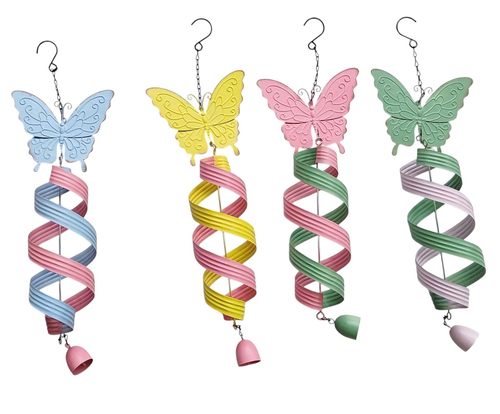 Metal Butterfly Wall Hanging (12 pcs/ctn)