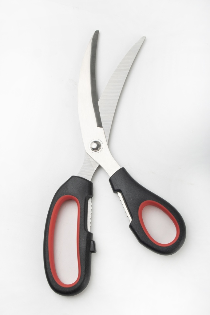 Stainless Steel Scissors, 10"(25x9.2cmx2.5mm)(144 pc/ctn)