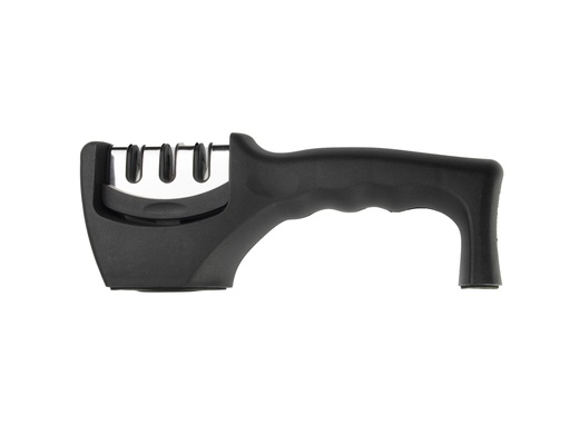 [206201] Stainless Steel Knife Sharpener - Fine, Coarse, Ceramic (120 pc/ctn)