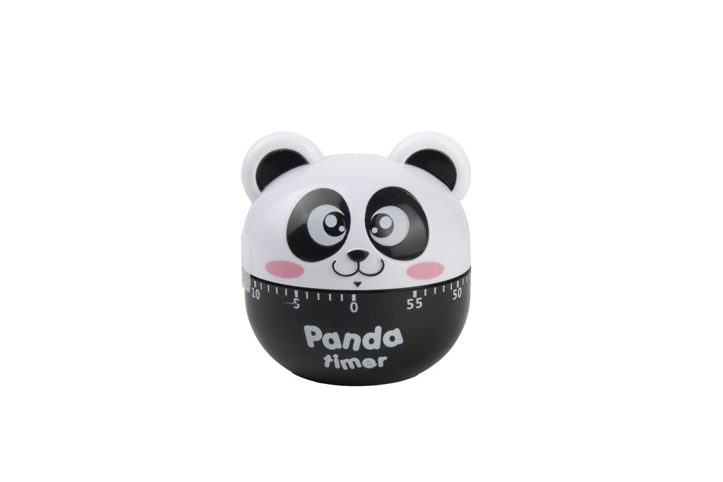Cute Panda Timer, 2.6"(6.5x6.5cm) (144 pc/ctn)
