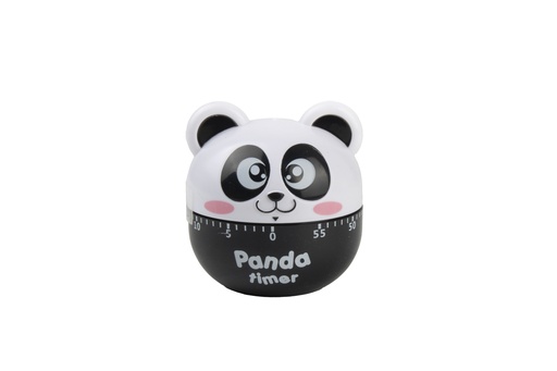 [206502] Cute Panda Timer, 2.6"(6.5x6.5cm) (144 pc/ctn)
