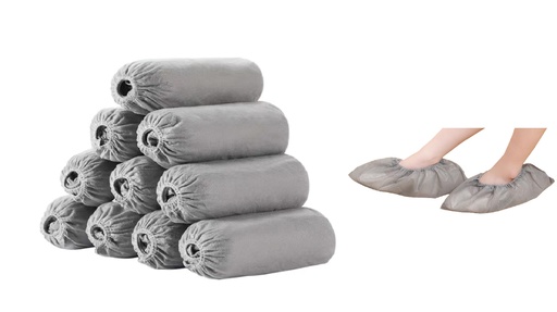 [HT9201] 6 Pair Fabric Shoe Cover, Unisize(144 pair/ctn)