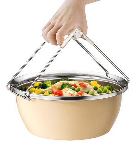 [206800] Stainless Steel Dish Clipper, 7.3"x3.3"(18.5x8.5cm) (144 pc/ctn)