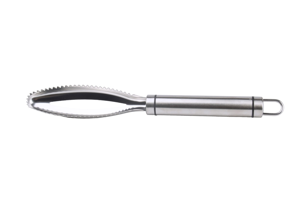 Stainless Steel Fish Peeler, 9.4"x1.4"(24x3.5cm) (144 pc/ctn)