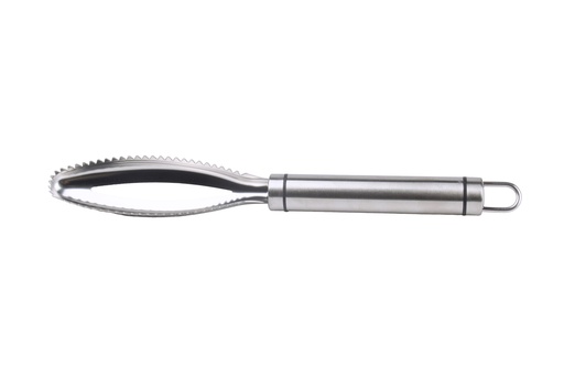 [205606] Stainless Steel Fish Peeler, 9.4"x1.4"(24x3.5cm) (144 pc/ctn)