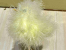 Feather Chick on a Stick, 8cm (288 pcs/ctn)