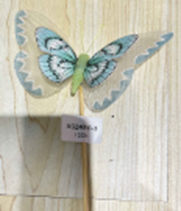Wood Butterfly on Stick, 40x12cm (576 pcs/ctn)