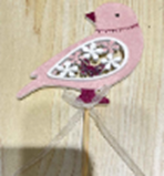 Wooden Bird on Stick, 36.5x8 cm (576 pcs/ctn)
