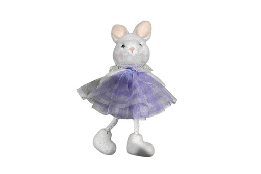 [HD10902] Polyester Mouse in Dress, 16cm (360 pcs/ctn)
