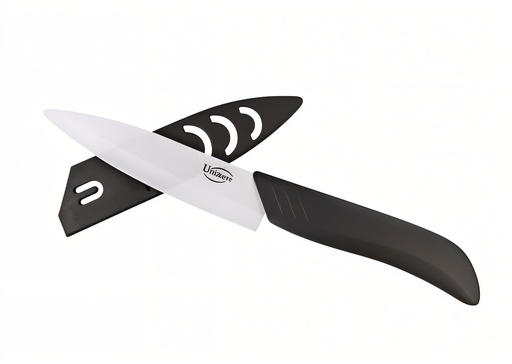 [20548] 5" Ceramic Utility Knife with Sheath (48 pcs/ctn)