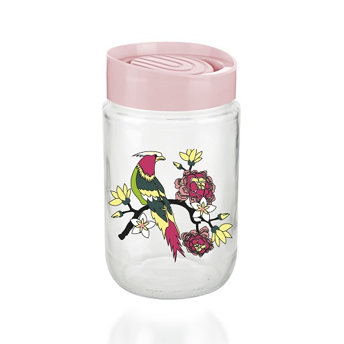 [GL0660PK] Urban Design Jar (24 pcs/ctn) (Pink, 660mL)