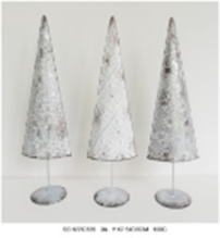 Metal Christmas Decor, 11x7.5x38cm (1PC/opp bag
12PCS/CTN)