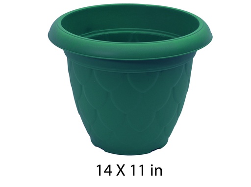 [FL0006] 11.6LT Waterdrop Flower Pot, 355X280mm (80 pc/ctn)