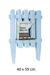 4 Pcs Set Garden Fence, 400X590mm (3 set/ctn)
