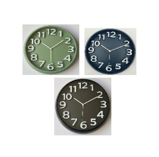[CL041] 13" Round Wall Clock (10 pc/ctn)