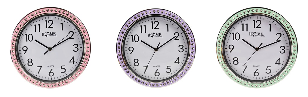 12" Round Wall Clock (10 pc/ctn)