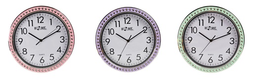 [CL011] 12" Round Wall Clock (10 pc/ctn)