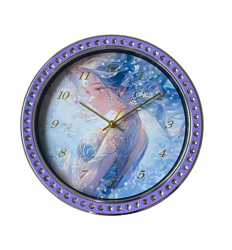 [CL013] 12" Round Wall Clock (10 pc/ctn)