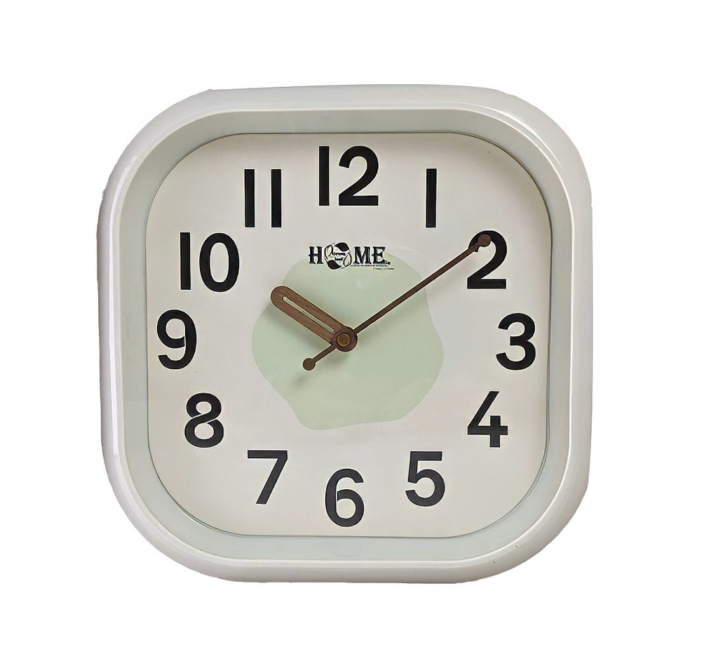 12" Square Wall Clock (10 pc/ctn)